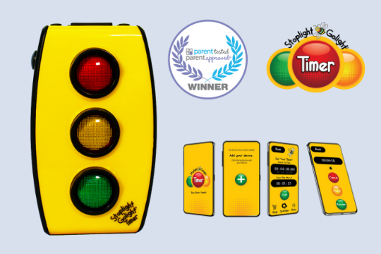 Stoplight Golight is Parent Tested Parent Approved™ as a Best Toddler Timer