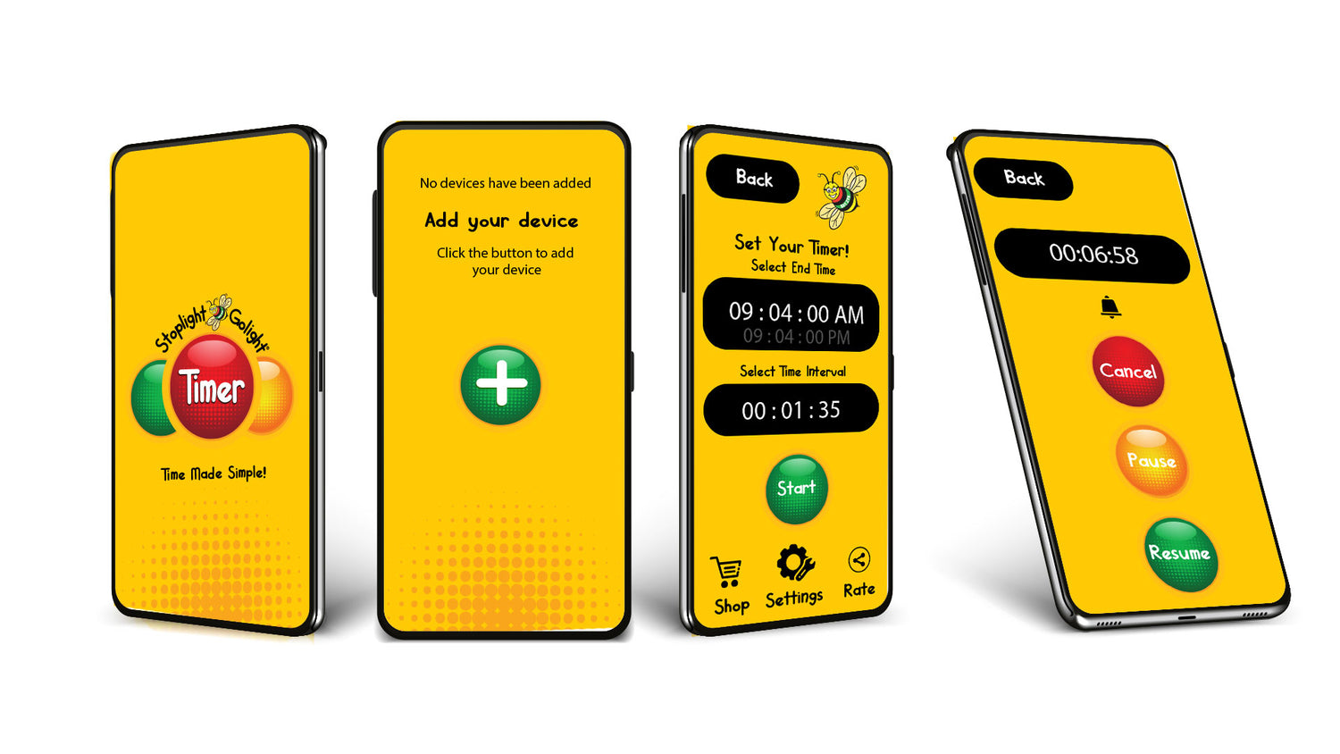 Stoplight Golight Kids Timer by BeeZee Stoplight Golight Timer